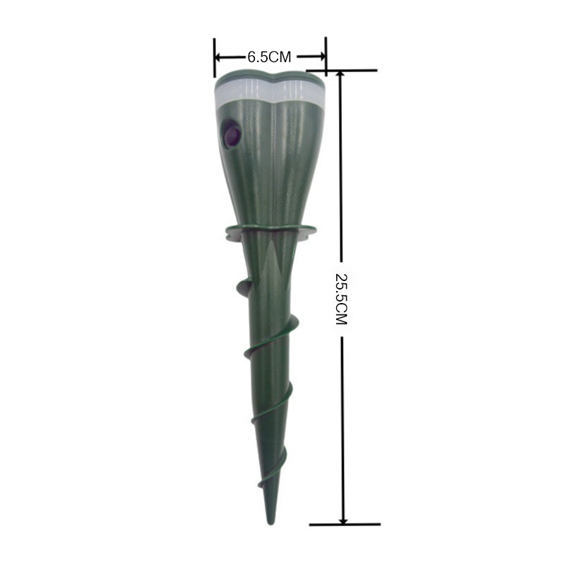 🌸Spring Sale ☘️Outdoors Solar Powered Waterproof Screw Mole Repellent