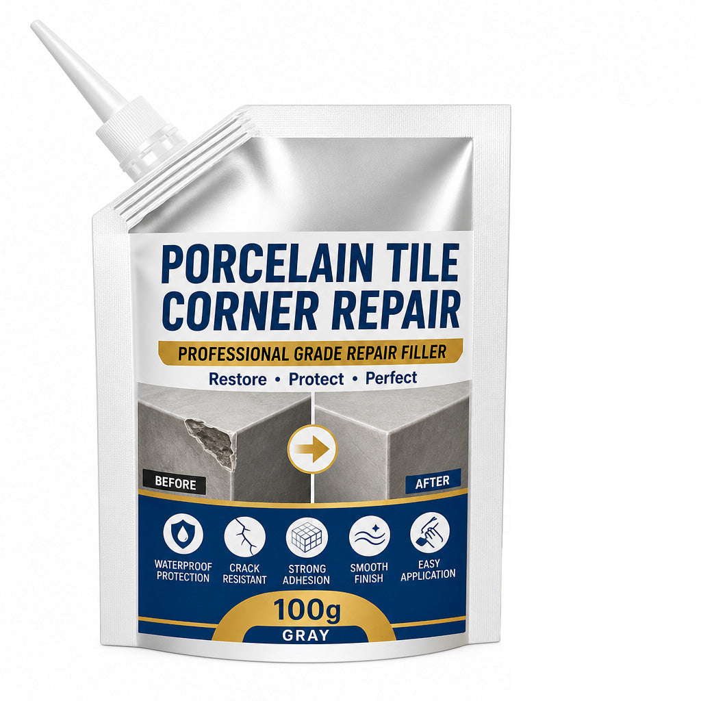 🥳2026 HOT SALE🥳💞50K+ SOLD! ❄️🛡️ Waterproof Corner Repair Filler – repels water, prevents winter freeze damage. Durable compound stops crumbling edges for years. One repair, long-lasting! 🏠💚