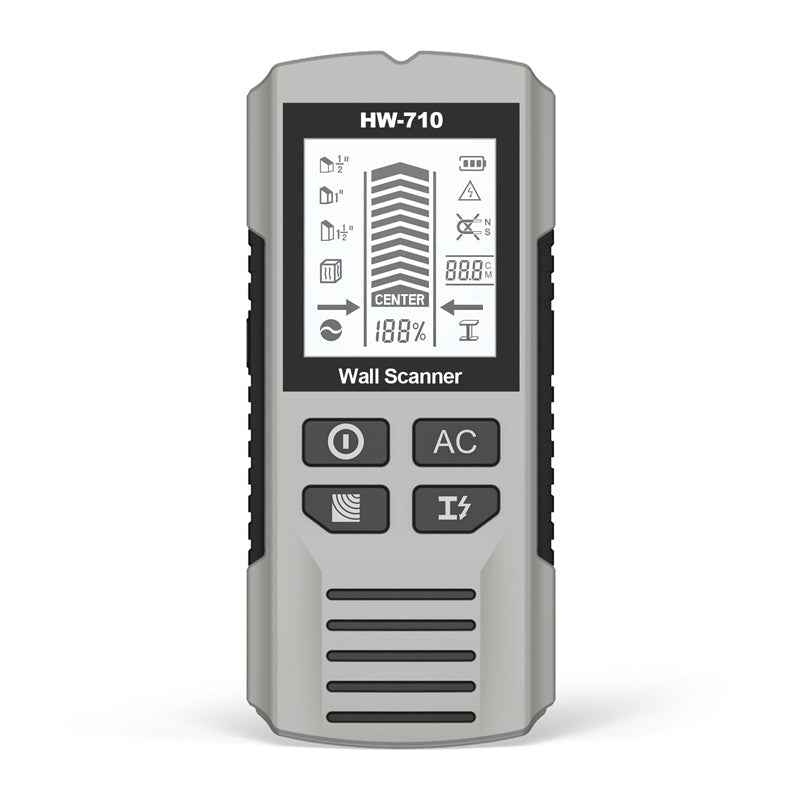5-in-1 Wall Stud Finder Scanner | LCD Display Metal, Wood & Live Wire Detector for Drilling & Home Renovation