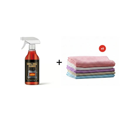 🏆LAST DAY SALE: BUY 2 GET 1 FREE!🏆#1 Best Seller⚡Oven & Grill Cleaner Spray✨