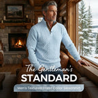 🧥Luxury Comfort | Men‘s Textured Jacquard Sweatshirt | Everyday Essential 🔥