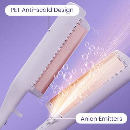 💖Heated Curling Irons Unleash Your Beauty | Anti Scald Design+10 Second Preheating