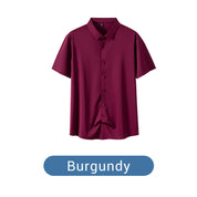 ✨Fliwos Men's Short Sleeve 4-Way Stretch Shirt