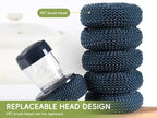 ✨Soap Dispensing Palm Kitchen Brush | Mess-Free Cleaning!
