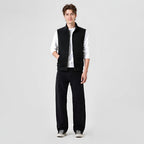 Men’s Solid Color Stab-Proof Vest Coat
