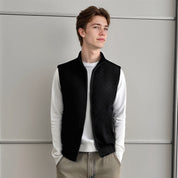 ✈️Free shipping and tax exemption💪Men's Solid Color Simple Casual Vest — 🔪Stab-Proof Design