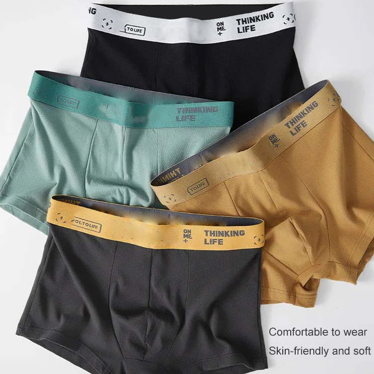 😎Antibacterial Cotton Boxer Briefs [Plus Size]