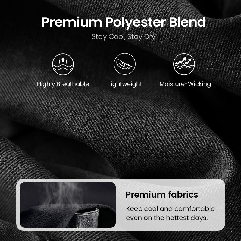 💥Men's Casual Wide-Leg Pants – Breezy pleated front, easy pull-on style 🔥BUY 2 FREE SHIPPING