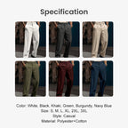 🥳Men's Casual Wide-Leg Pants – Breezy pleated front, easy pull-on style👖