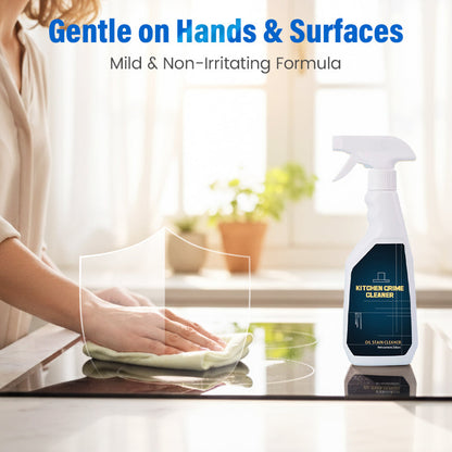🎄 50% OFF NOW! 🧽 Heavy Oil Stain Range Hood Cleaner – Cuts grease fast, deodorizes & streak-free – Perfect for kitchen hoods & stubborn stains ✨
