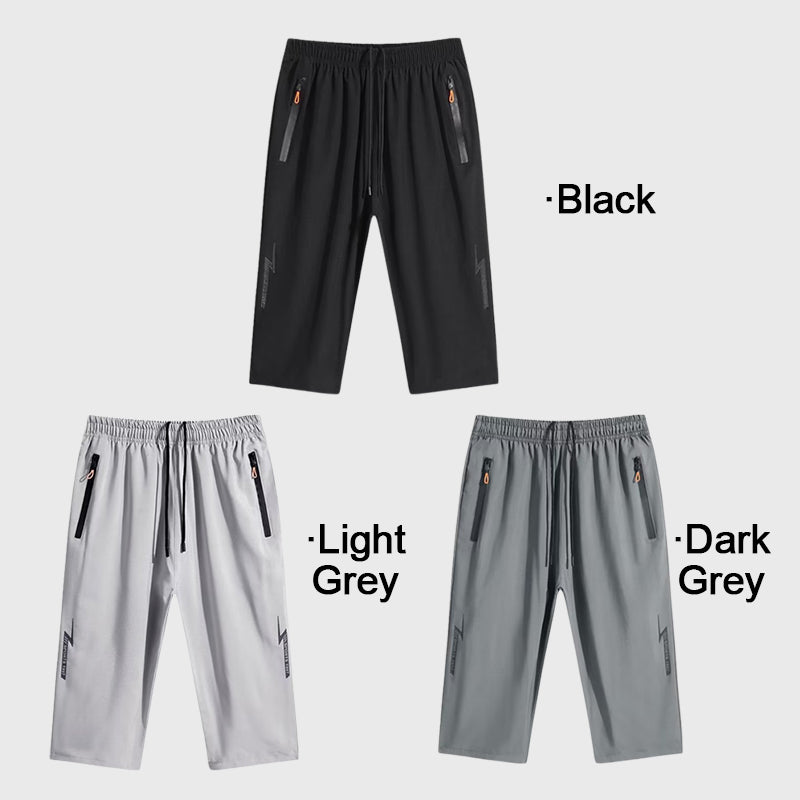 ⏳ Limited time 50% off! 💥Men's Breathable Ice Silk Shorts（The more you buy, the higher the discount）