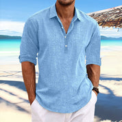 ✨️Hot Summer Sale✨️ Men's Summer Cotton & Linen Shirt