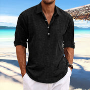 ✨️Hot Summer Sale✨️ Men's Summer Cotton & Linen Shirt
