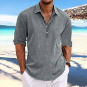 ✨️Hot Summer Sale✨️ Men's Summer Cotton & Linen Shirt