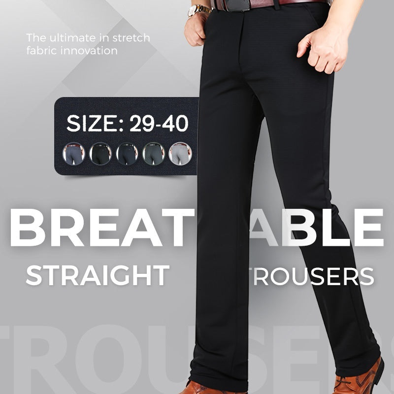 👑Fliwos® Men’s Summer Breathable Stretchy Iron-Free Pants