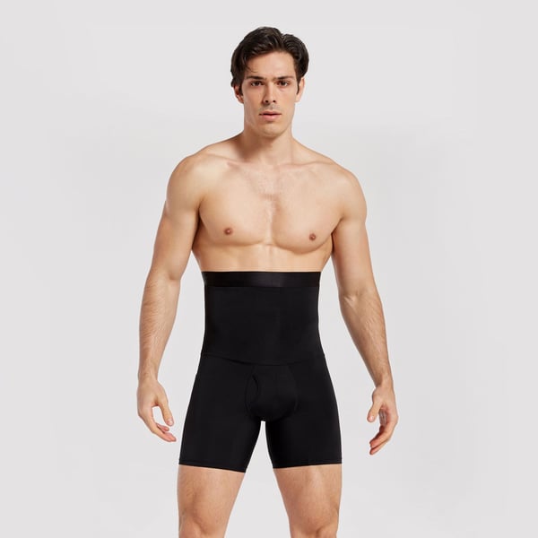 Men’s High-Waist Compression Shapewear Shorts