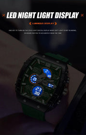 🔥LED Backlight+Stopwatch Technique🔥Multi-Function Sport & Casual Digital Watch