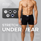Men’s Athletic Boxer Briefs – Breathable & Supportive