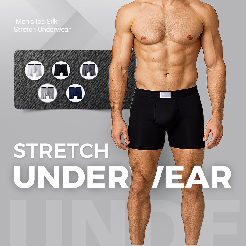 Men’s Athletic Boxer Briefs – Breathable & Supportive