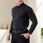 Men's Wrinkle-Free Striped Shirt