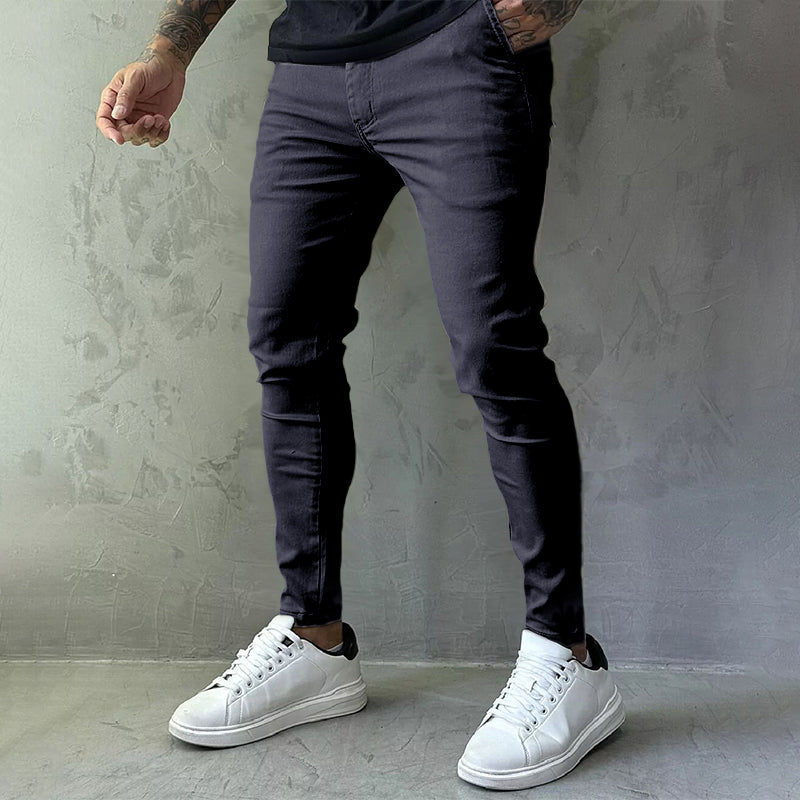 🔥Best Seller🔥Men’s Slim-Fit Casual Solid Color Pants