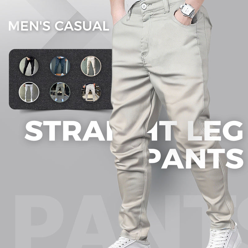 Men’s Slim-Fit Straight-Leg Work Pants