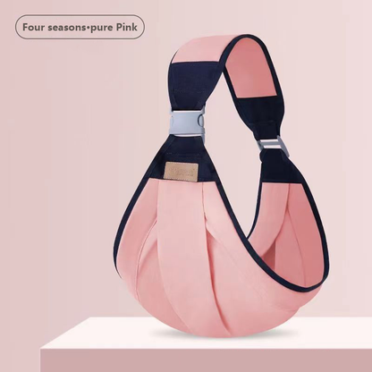 👶 Ergonomic Baby Wrap Carrier | Hip-Healthy M-Seat, Hands-Free for Newborns to 36 Months