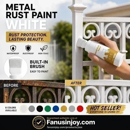 🖌️ Wasserbasierte Metallic-Silber-Farbe – Deckend, schnell trocknend & mit integriertem Pinsel – Ideal für kreative Projekte & Deko ✨
