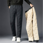 Unisex Fleece-Lined Cold-Weather Casual Pants