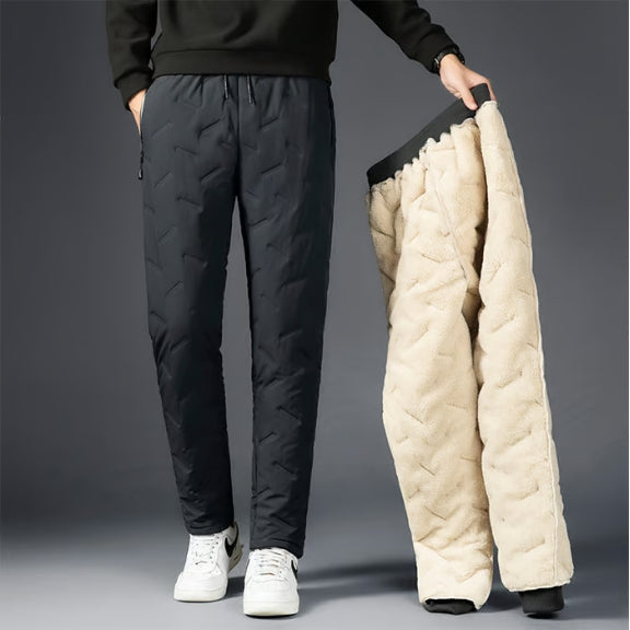 Unisex Fleece-Lined Cold-Weather Casual Pants