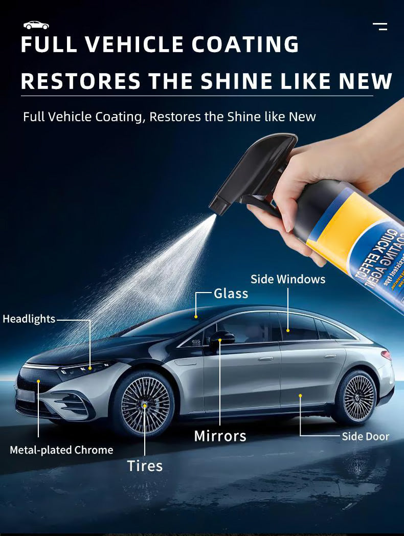 📣📣BUY 1 GET 1 FREE🔥HOT SALE✨Advanced Car Quick-acting Coating Agent Spray(Bonus towel included with every purchase!)