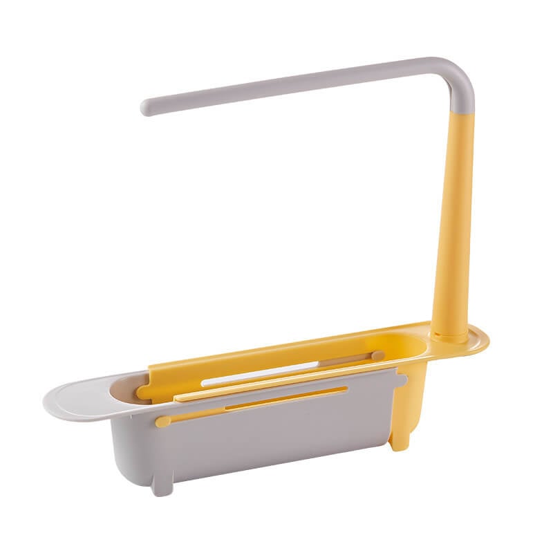 🔥 LIMITED TIME 50% OFF! 🔥 Updated Telescopic Sink Storage Rack – Adjustable Fit, Ventilated Drain & Towel Bar – Keep Your Sink Clean & Tidy ✨
