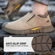 High-Density Impact-Resistant Safety Shoes