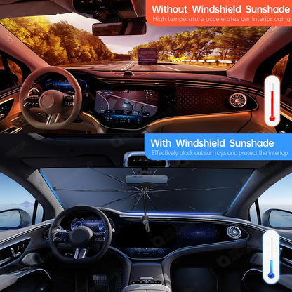 🔥Last Day 50% OFF - 2026 Upgraded Car Windshield Sun Shade Umbrella