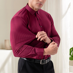 Men's Wrinkle-Free Striped Shirt