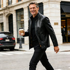 💥Men’s Warm Plush Lining Leather Jacket Coat🔥BUY 2 FREE SHIPPING