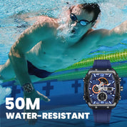 🔥LED Backlight+Stopwatch Technique🔥Multi-Function Sport & Casual Digital Watch