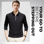Men's Ice-Silk Lapel Shirt