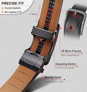 🎁 Leather Ratchet Belt With Adjustable Buckle💼