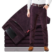 Men's Multicolor Corduroy Commuter Pants