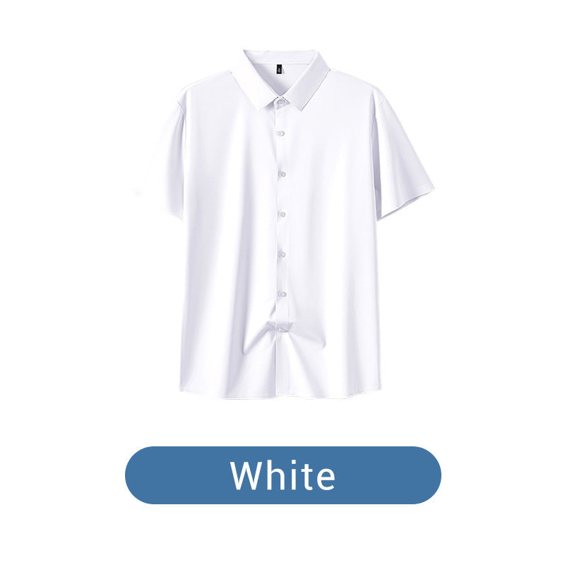 ✨Fliwos Men's Short Sleeve 4-Way Stretch Shirt
