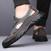 🔥2025 New Men's Shoes - Fliwos Mesh Hollow Lightweight Soft Sole Sandals