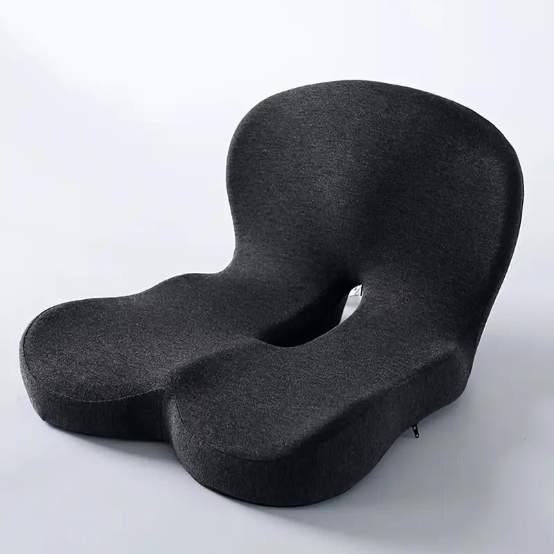 💥50% OFF !!!⏰Non-Slip Memory Foam Seat Cushion – Sciatica Relief, Breathable Mesh & Universal Fit for Car, Office & Wheelchair