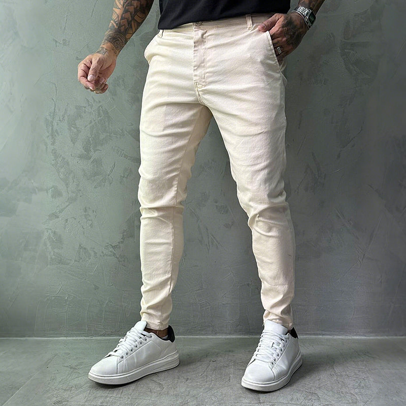 Men’s Slim-Fit Straight-Leg Work Pants