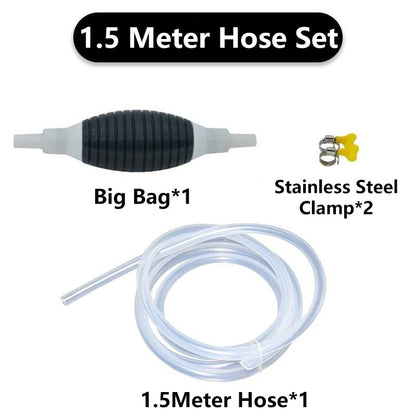 🥳2026 HOT SALE🥳💞50K+ SOLD!⛽💨 50% OFF! Multifunction Liquid Sucker – Manual pump, no electricity needed. Transfers gas, oil, water & beer in seconds. 1‑3m tube – perfect for DIY & emergencies! 🛢️✨