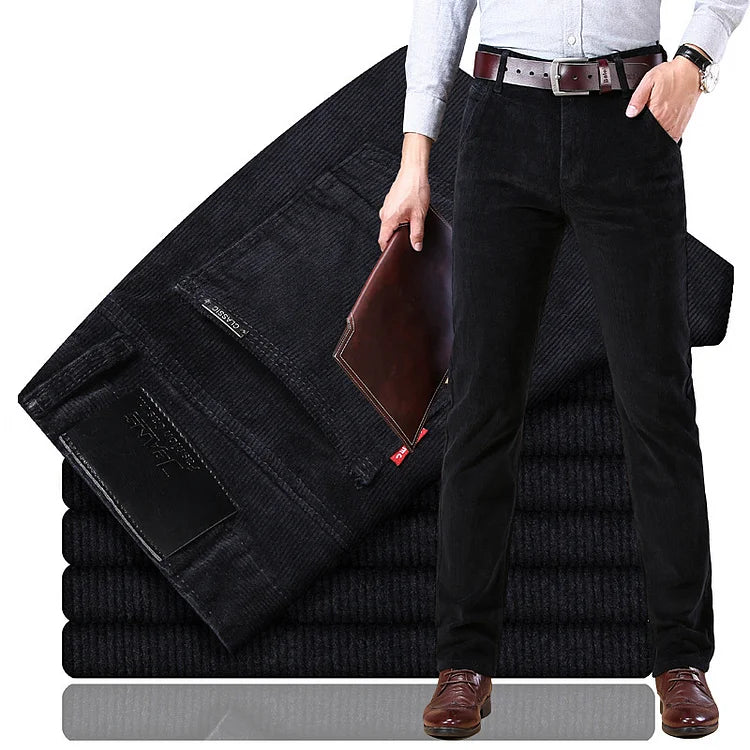Men's Multicolor Corduroy Commuter Pants