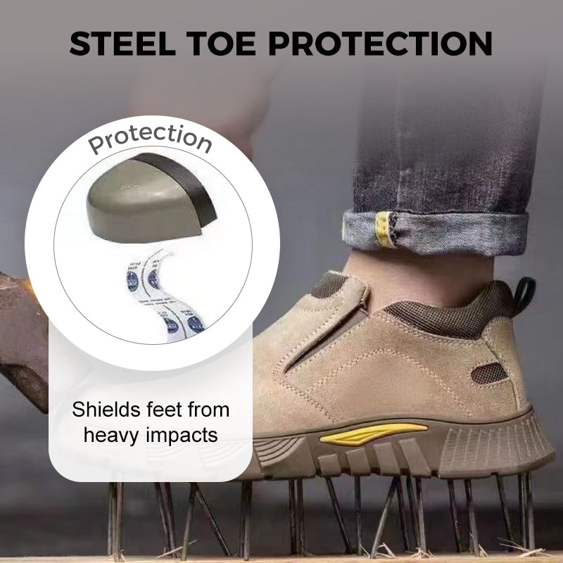 High-Density Impact-Resistant Safety Shoes