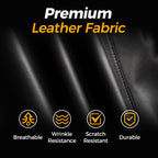 Men's Premium Leather Motorcycle Protective Jacket