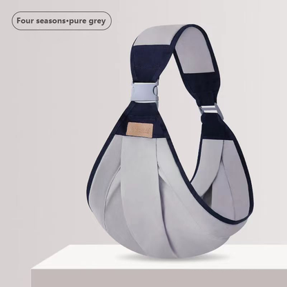 👶 Ergonomic Baby Wrap Carrier | Hip-Healthy M-Seat, Hands-Free for Newborns to 36 Months