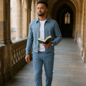 ✈️Free Shipping✈️Men’s Casual Solid Color 2-Piece Set – Jacket & Pants